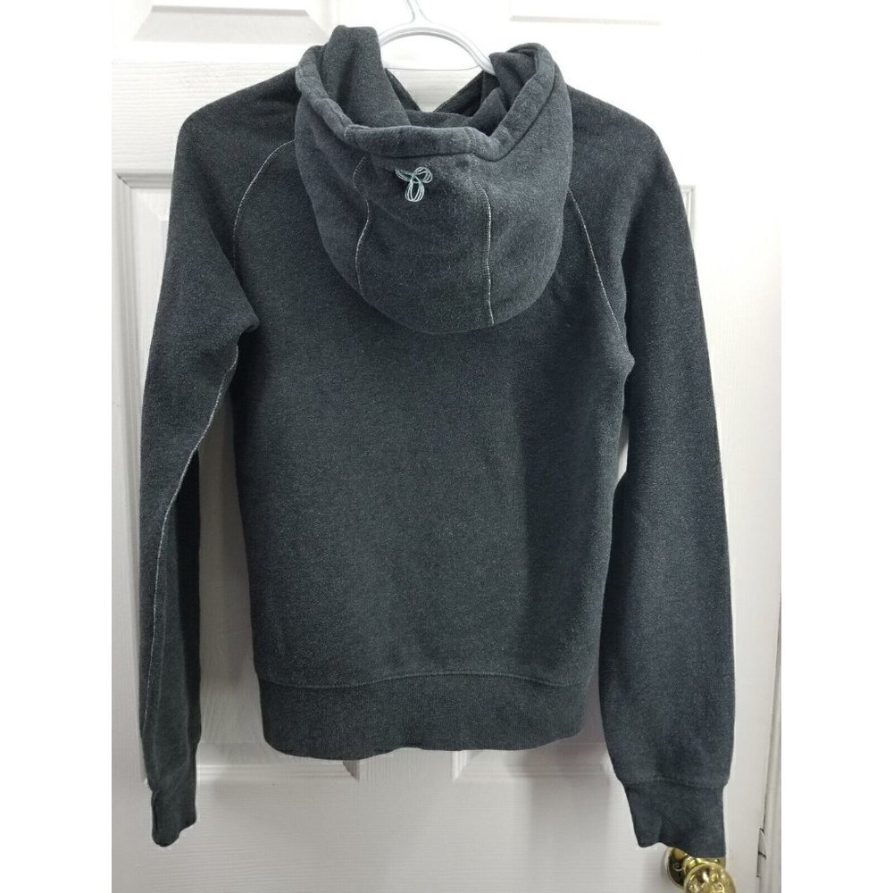 Aritzia TNA Hoody Gray with Blue Logo XS - Picture 2 of 7
